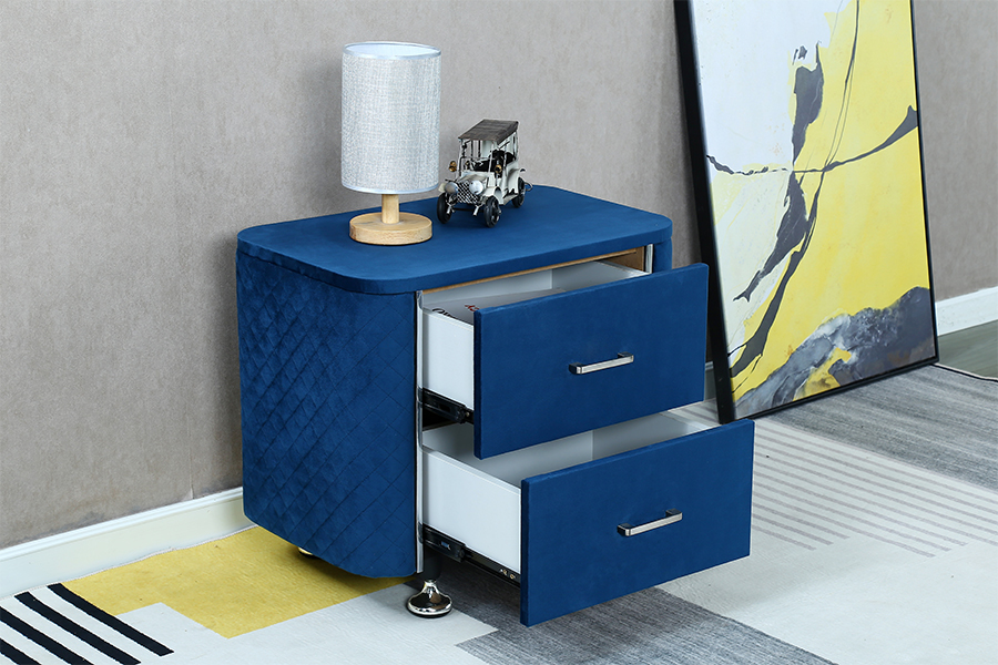 منضدة/طاولة سرير WSS954 Diamond Velvet