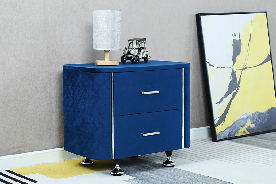 منضدة/طاولة سرير WSS954 Diamond Velvet