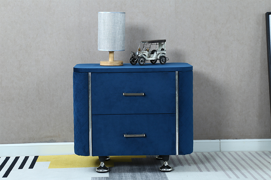 منضدة/طاولة سرير WSS954 Diamond Velvet