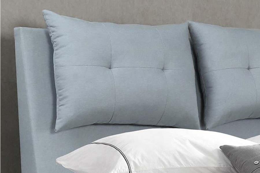 1503 إطار وسادة سرير منجد بتصميم عصري على طراز MDF